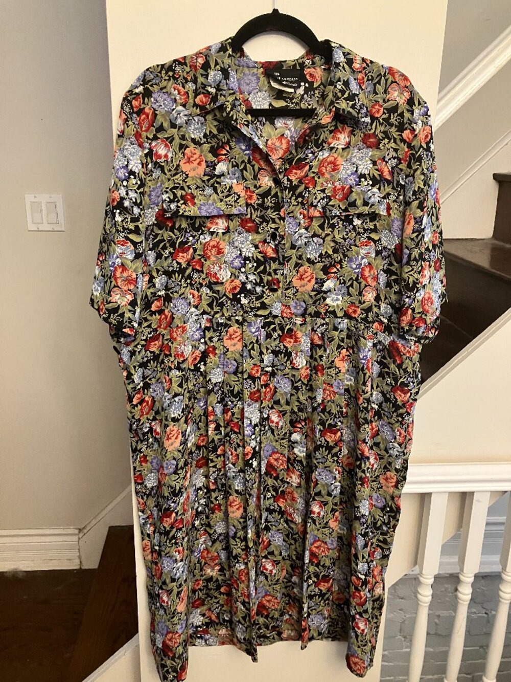 Fall Floral Dress Plus Size